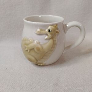 VINTAGE Quon Quon Ceramic Mug Puff